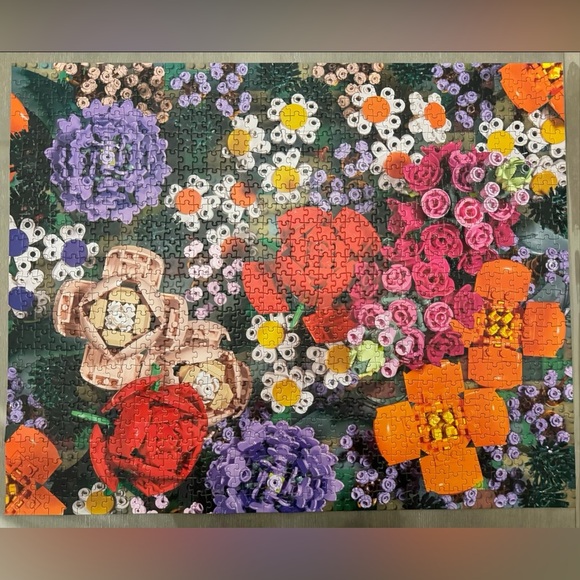 Lego botanical Puzzle - Picture 3 of 4